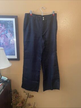 Women’s Wide-Leg 100 percent linen